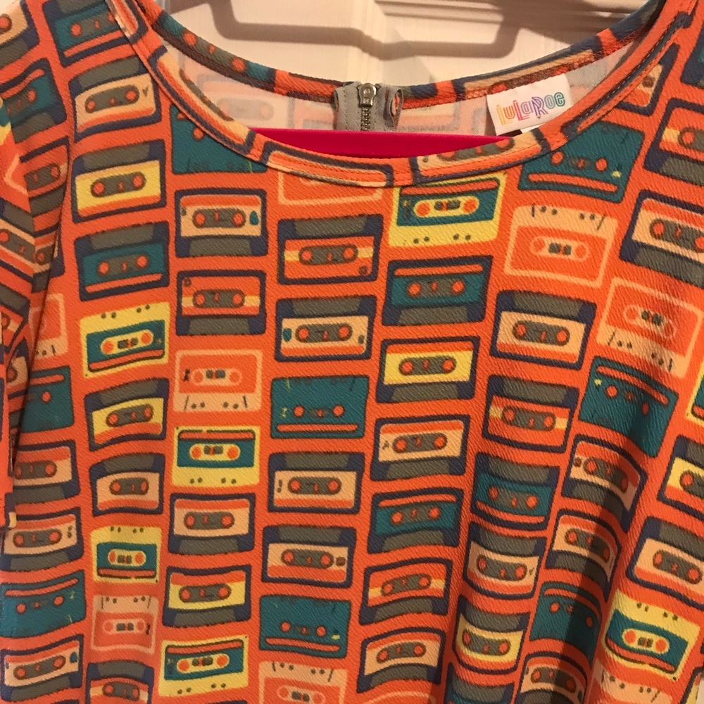 Lularoe Amelia Cassette Tape Unicorn!